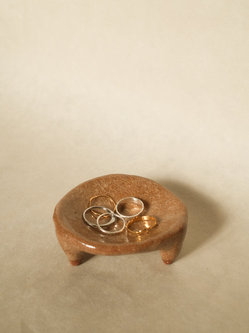 crackle trinket dish